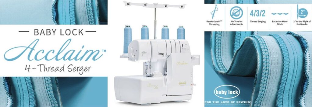 Create professional hems with Baby Lock Acclaim