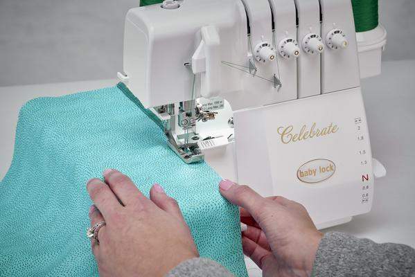 Baby Lock Celebrate serger home decor