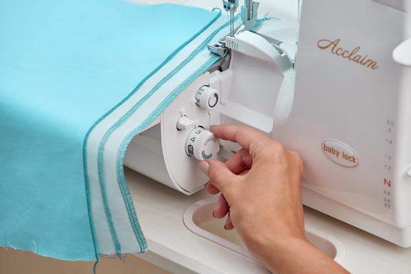Baby Lock Acclaim Serger with adjustable stitch length