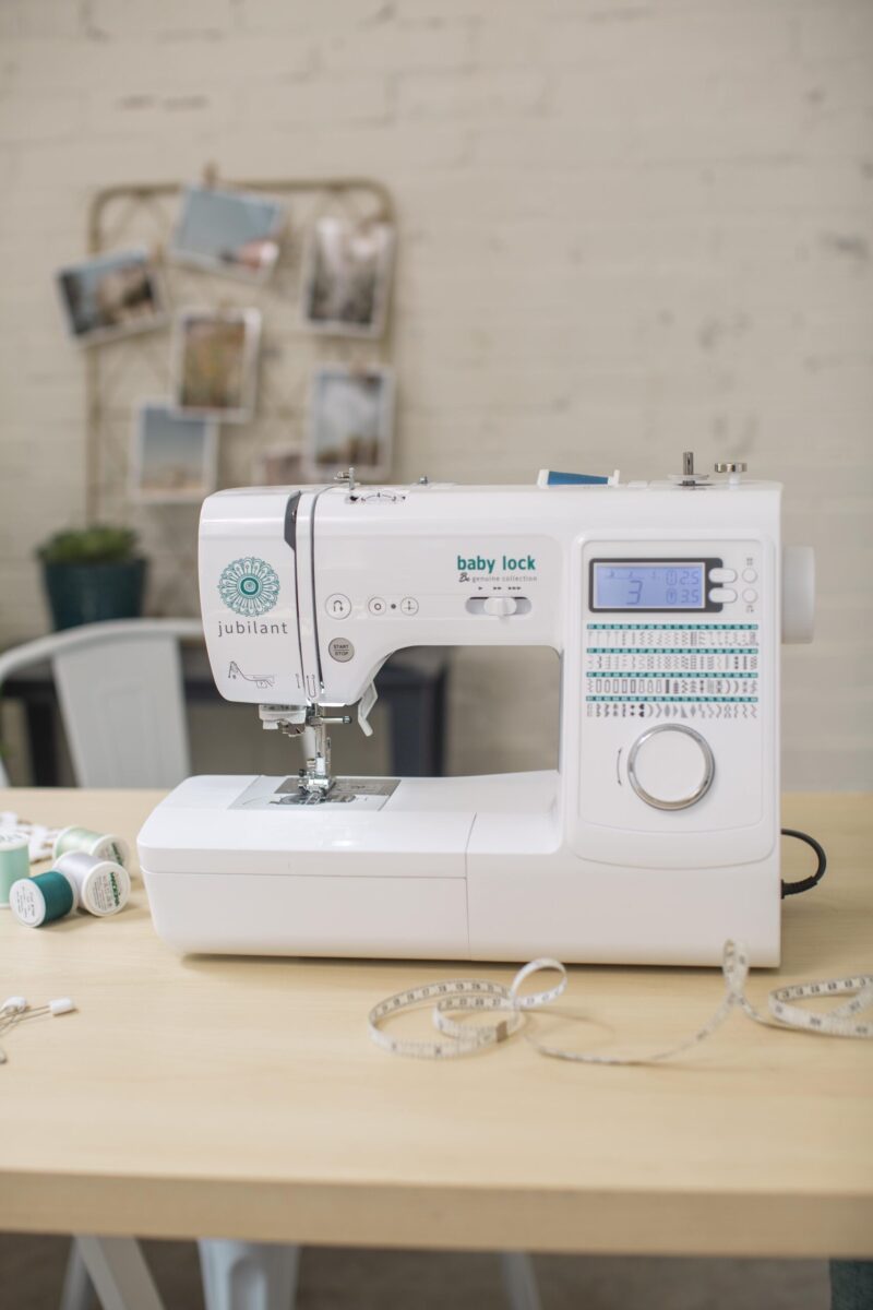 Advanced bobbin system Baby Lock Jubilant Sewing Machine