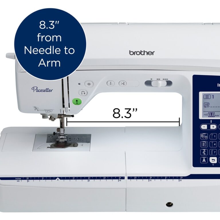 Versatile sewing and quilting options in Brother Pacesetter PS700