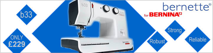 Budget-friendly Bernette B33 Sewing Machine
