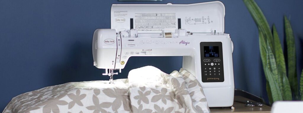 Baby Lock Allegro sewing machine with durable construction