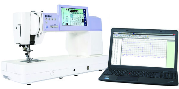 Janome Continental M6 quilting machine for quilting templates