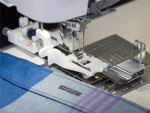 Janome Continental M6 quilting machine for quilt assembly