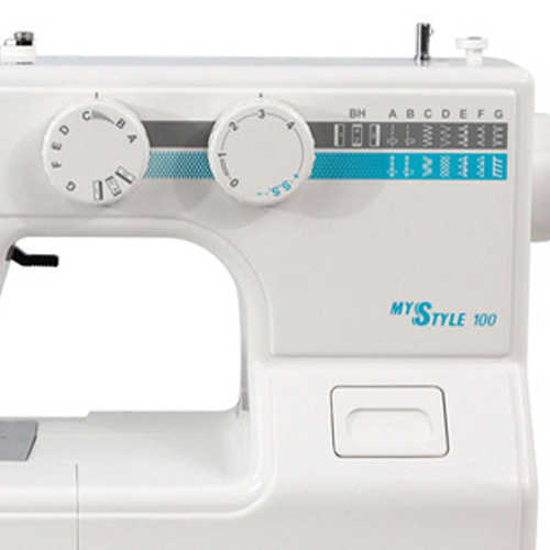Janome MyStyle 100 sewing machine offers adjustable stitch length control