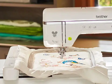 Efficient fabric work Brother Stellaire 2 XE2 Embroidery Machine