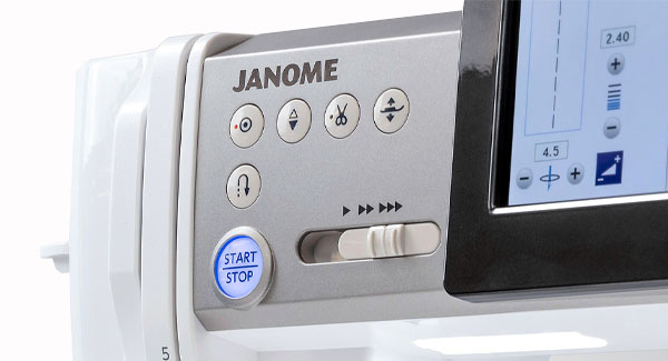 Customizable features Janome Continental M8 Sewing Machine