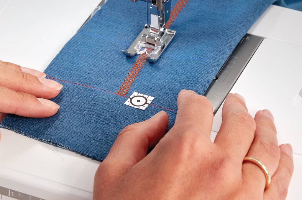 Luminaire 3 XP3 Sewing and Embroidery Machine snowman sticker