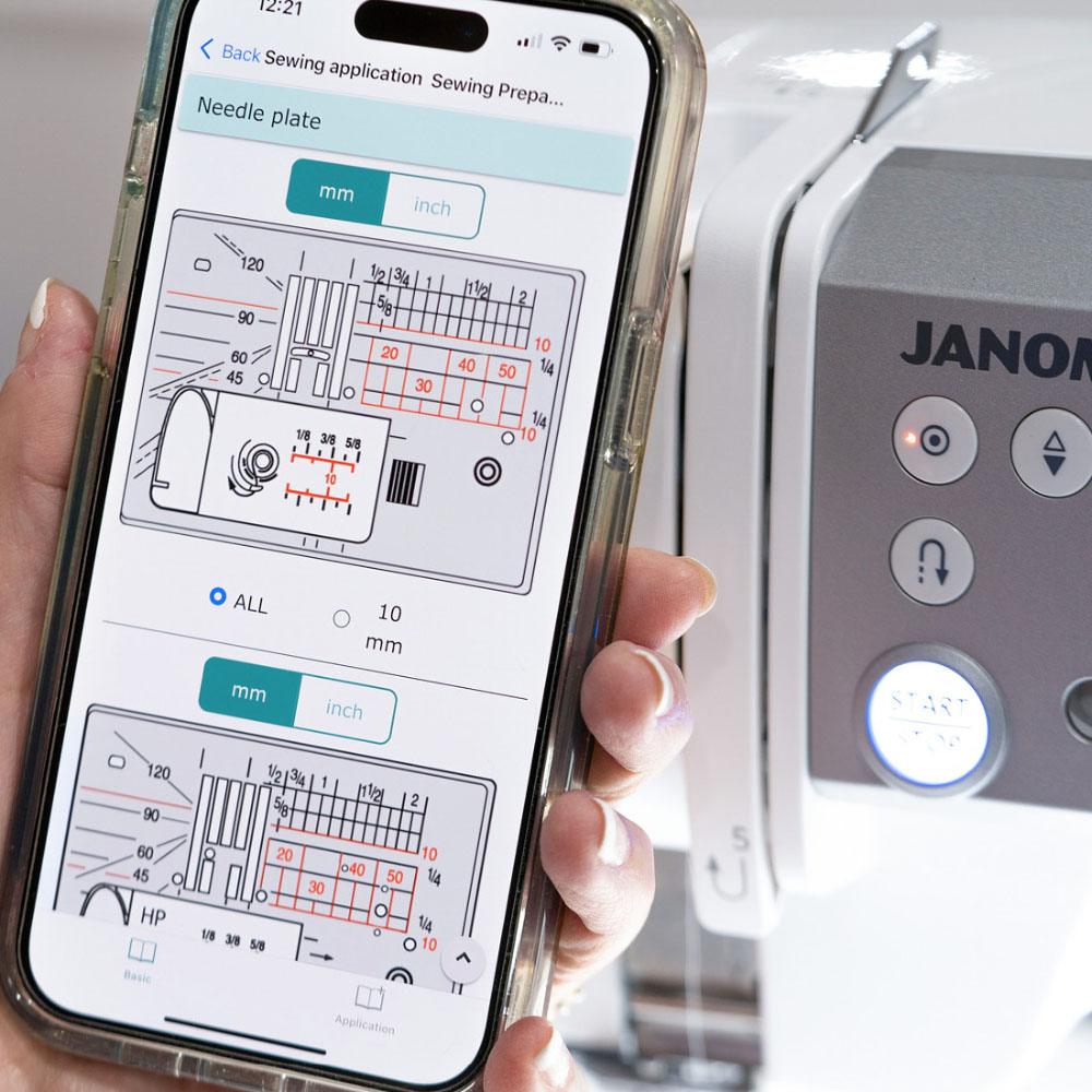 Ideal complex embroidery work Janome Continental M8 Sewing Machine