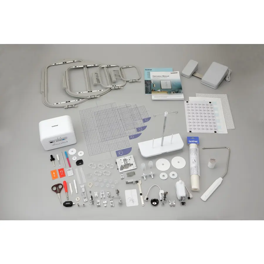 Enhanced lighting system Brother Stellaire 2 XJ2 Sewing Machine