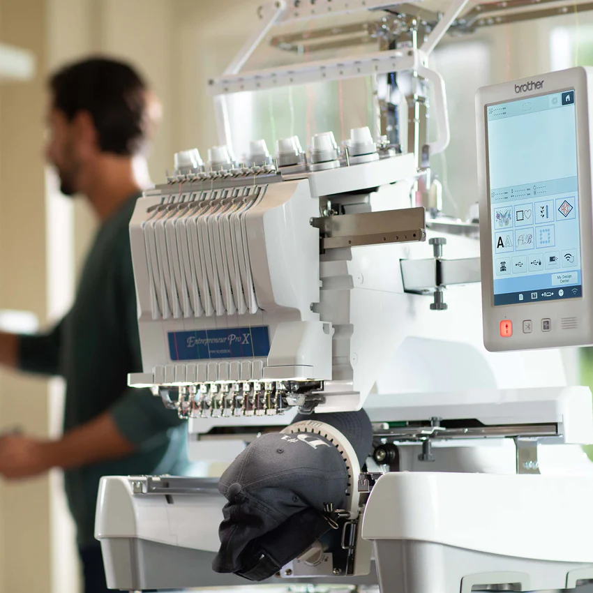 Entry-level to advanced embroidery Brother PR1055X Embroidery Machine
