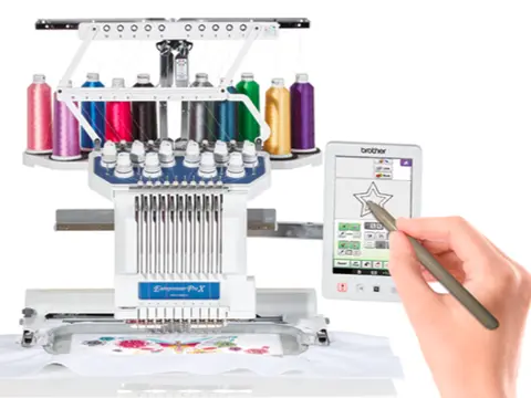 Custom embroidery Brother PR1055X Embroidery Machine
