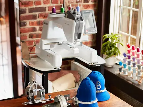 High-tech simplicity Brother Entrepreneur One PR1X Embroidery Machine