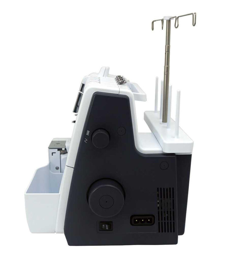 Impressive stitch quality in Bernette 44 FUNLOCK Serger Machine