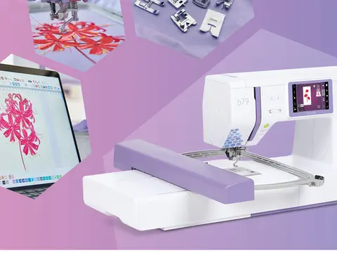 High-end features Bernette 79 Yaya Han Sewing Machine