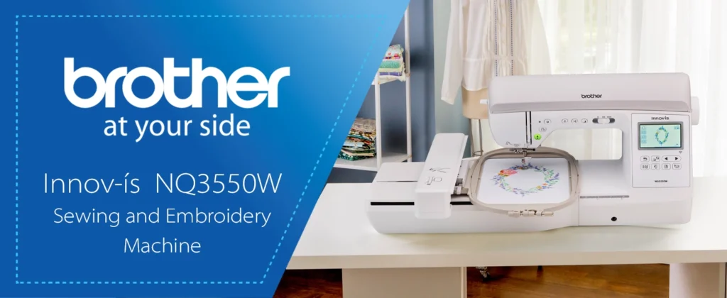 Customizable design options Brother Innov-ís NQ3550W