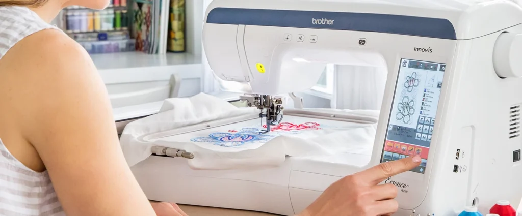 Advanced embroidery with Brother Essence VE2300 Computerized Machine