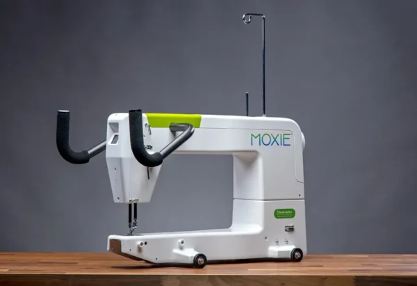 Seamless transition between quilting designs Handi Quilter Moxie