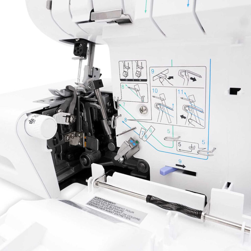 Efficient serging experience Brother Pacesetter PS3734T Serger Machine