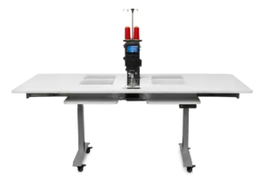 Work with versatile material compatibility using Bernina Q16