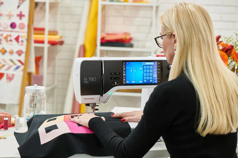 Achieve unmatched sewing accuracy and embroidery detail in Bernina 790 PRO