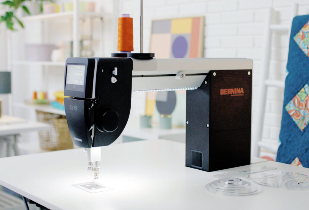 Ideal Bernina Q16 PLUS for both experienced and novice quilters