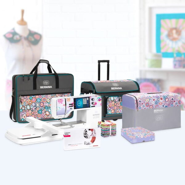 User friendly functions Bernina 770 QE E PLUS Kaffe Edition
