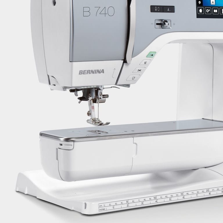 Achieve exceptional quilting details with Bernina 740 Sewing Machine features