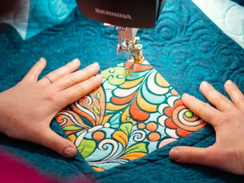Perfect for executing large and intricate quilting projects Bernina Q16 PLUS