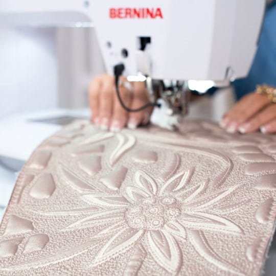 Fabric control and creativity excel with Bernina 735 Sewing Projects