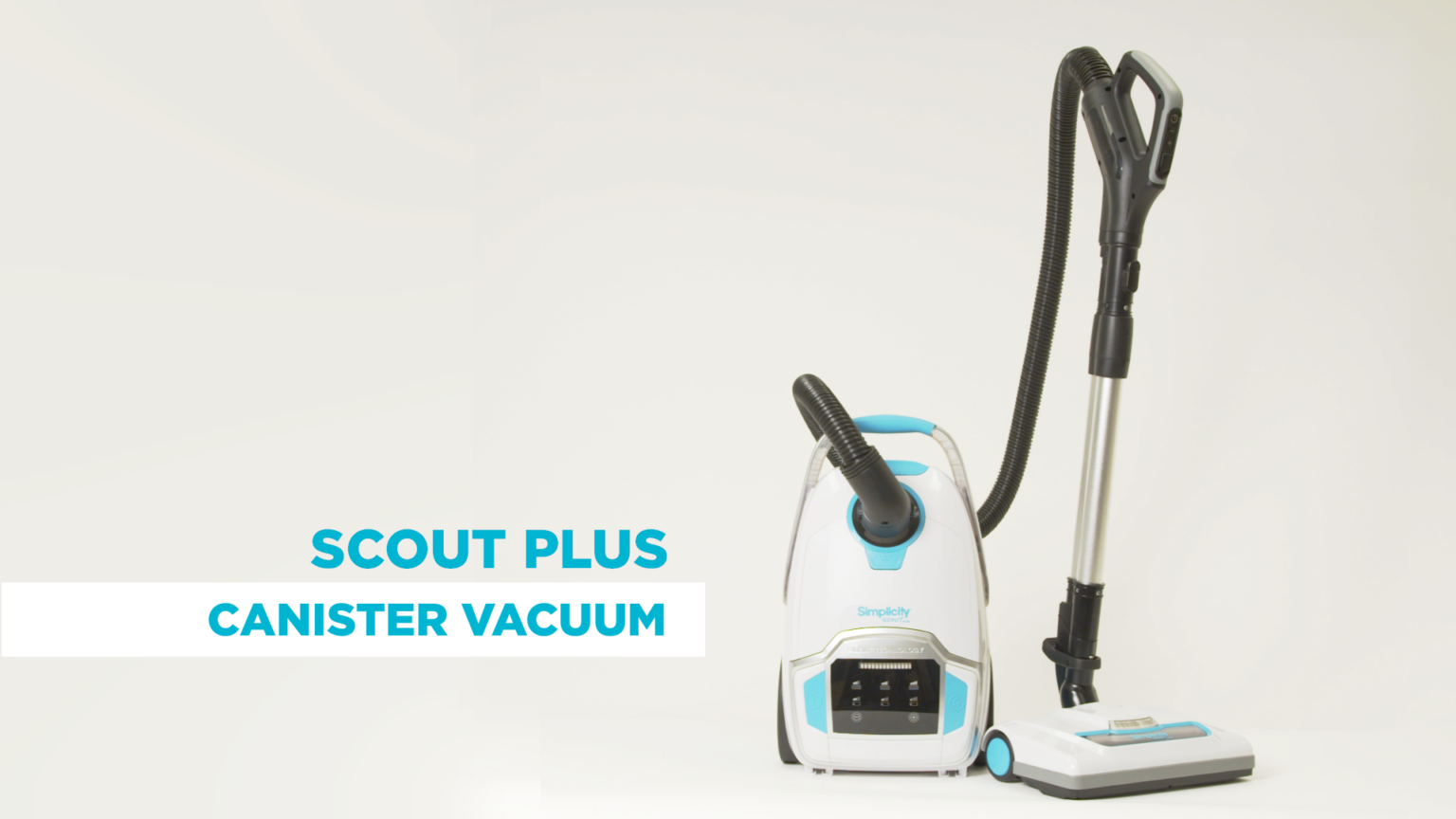 Quick Scout Machine Simplicity Scout Plus - Canister Vacuum