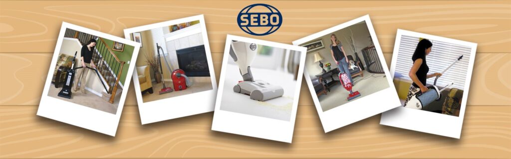 Effortless home navigation SEBO ESSENTIAL G4 Upright Vacuum Cleaner model
