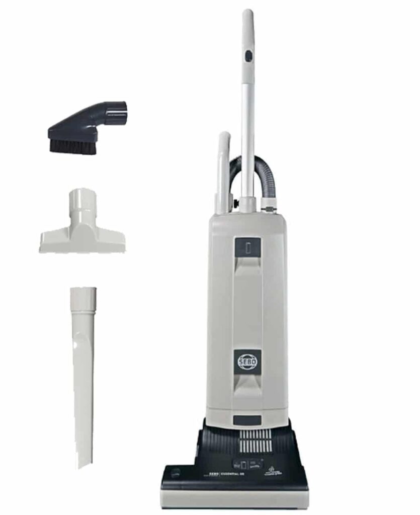 Advanced filtration system in SEBO ESSENTIAL G5 ensures cleaner air