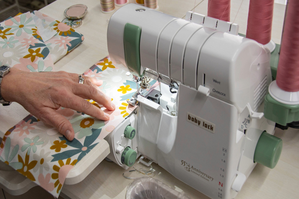 Comprehensive fabric finishing Baby Lock 55th Anniversary serger regular use