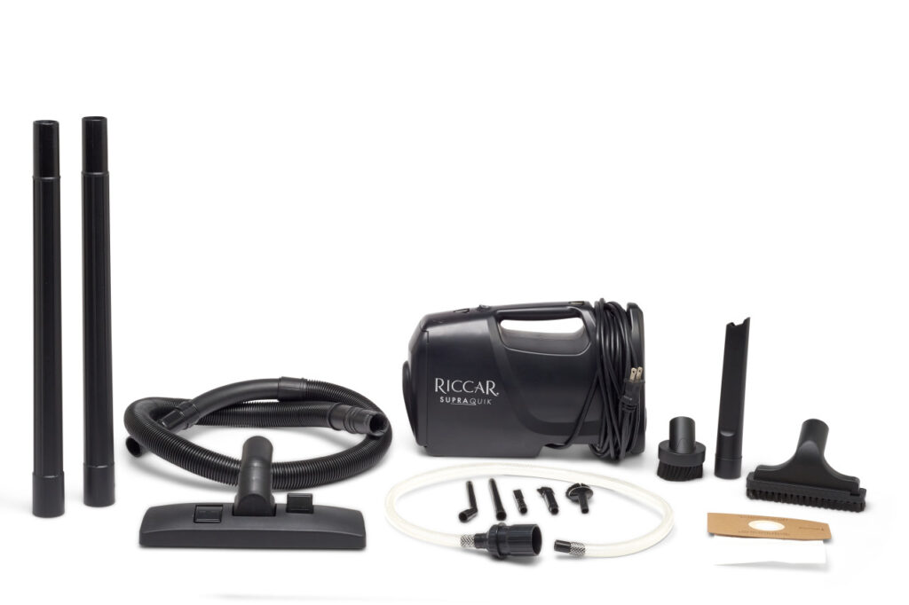 Unmatched ease in vacuuming with Riccar SupraQuik features