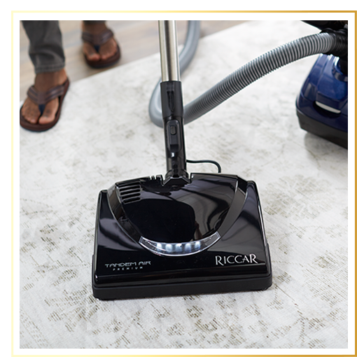 Innovative solutions for home cleaning with Riccar Prima Power Team benefits