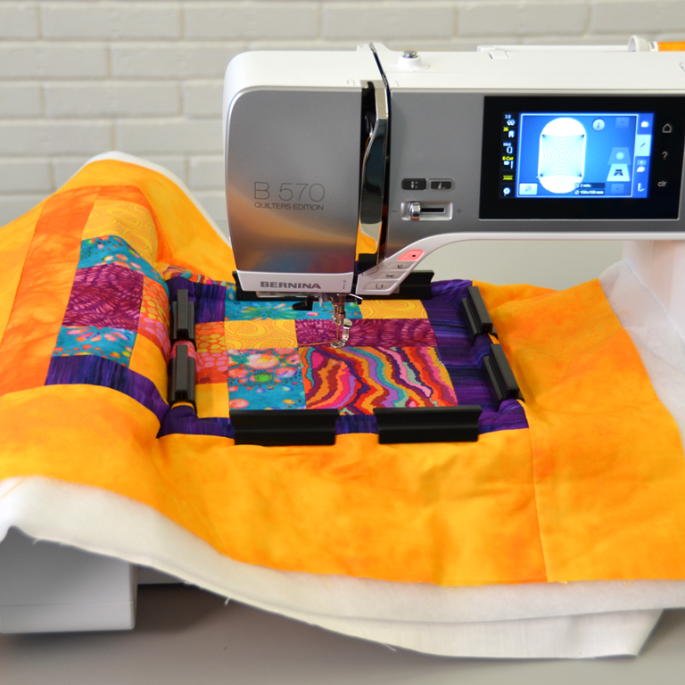 Achieve flawless embroidery with BERNINA Small Clamp Hoop