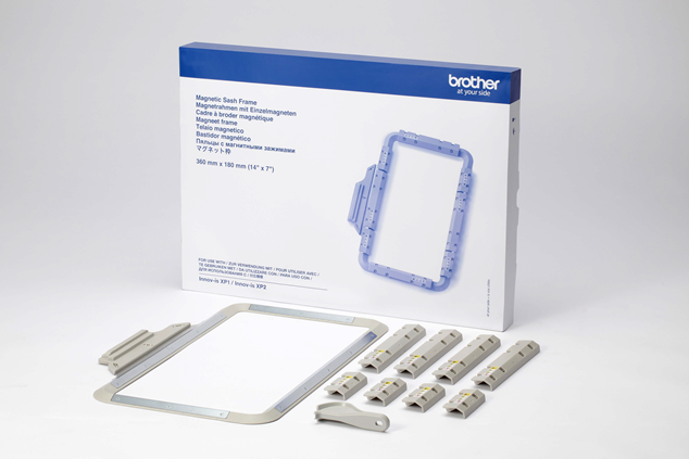 Discover precision embroidery with Brother SAMS360 Hoopnetic Magnetic Frame
