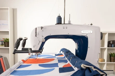 Advanced quilting technology in Grace Company Qnique 16X