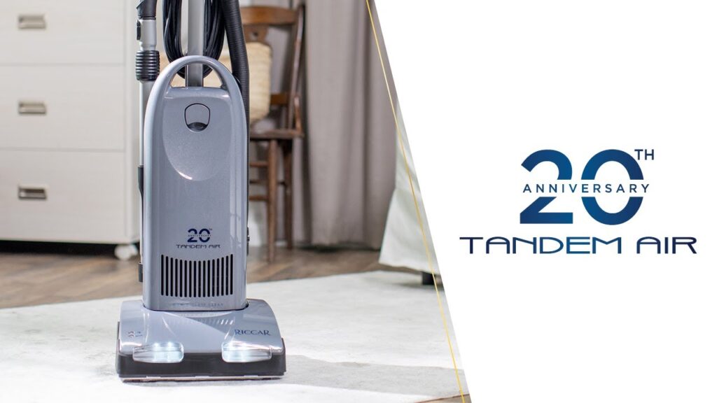Advanced technology Riccar R20D Tandem Air anniversary edition vacuum