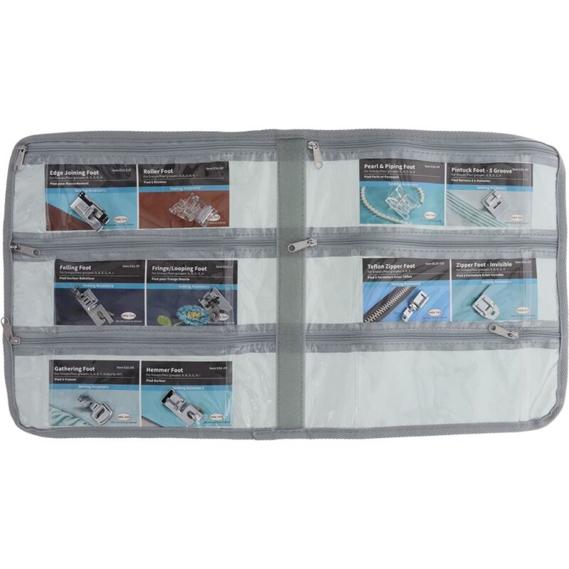 Explore sewing possibilities with 17 Piece Foot Kit online