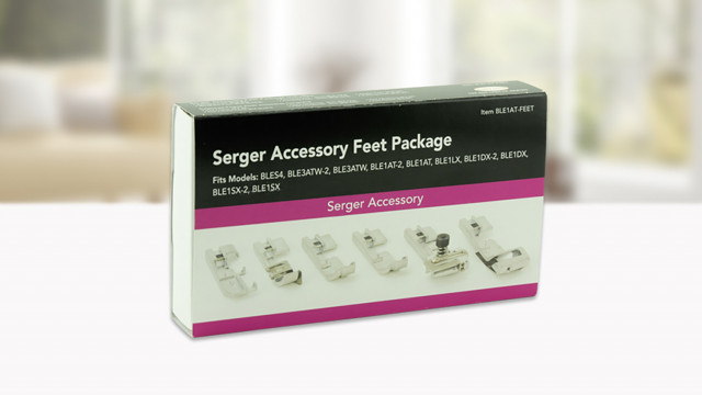 New Baby Lock 6 Piece Serger Feet available now