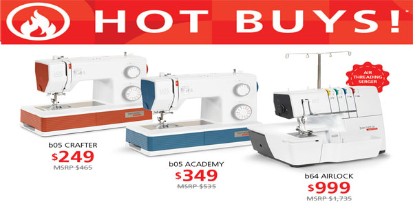 Bernette sewing machine sale near me