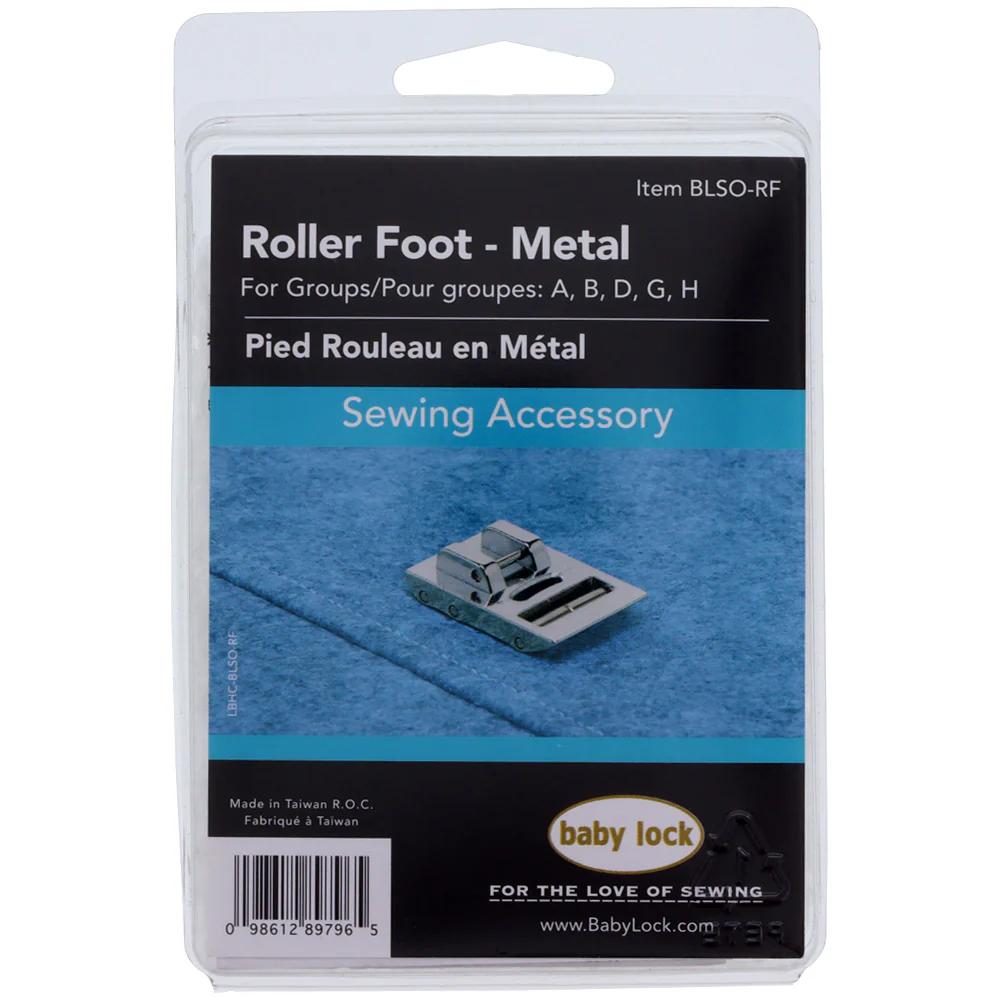 Get Baby Lock Metal Roller Foot high quality sewing attachment