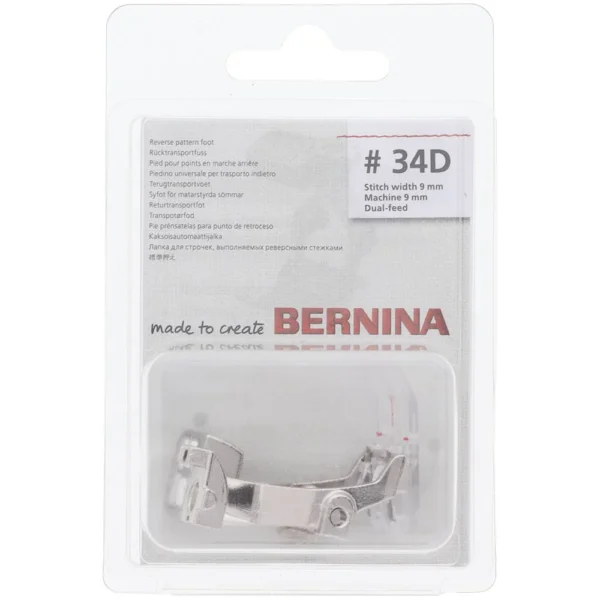 Deals on BERNINA #34D Reverse-Pattern Foot Clear Sole efficient crafting