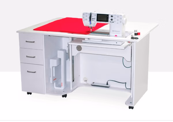 bernina sewing studio by horn practical storage for quilting and sewing tools