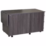 horn 8050 sewing and quilting cabinet includes ample space for fabric storage