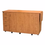 horn 8479 tall combo sewing and quilting cabinet easy access compartments