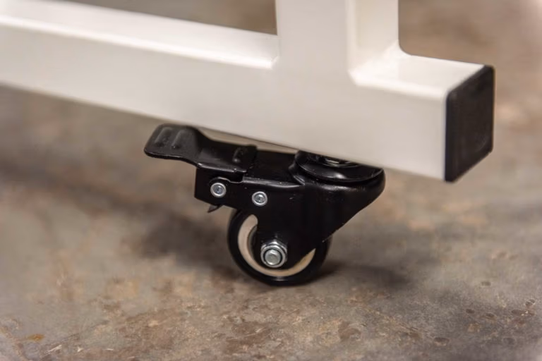 handi quilter hq mini casters add mobility to quilting frames